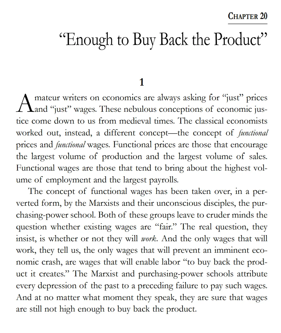 CHAPTER 20: “Enough to Buy Back the Product”