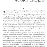 CHAPTER 11: Who’s “Protected” by Tariffs?