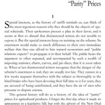 CHAPTER 13: “Parity” Prices