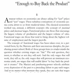CHAPTER 20: “Enough to Buy Back the Product”