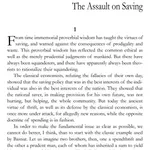 CHAPTER 23: The Assault on Saving