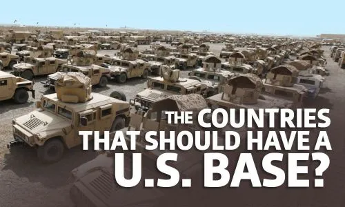 Dismantle All U.S. Military Base Except for These Countries